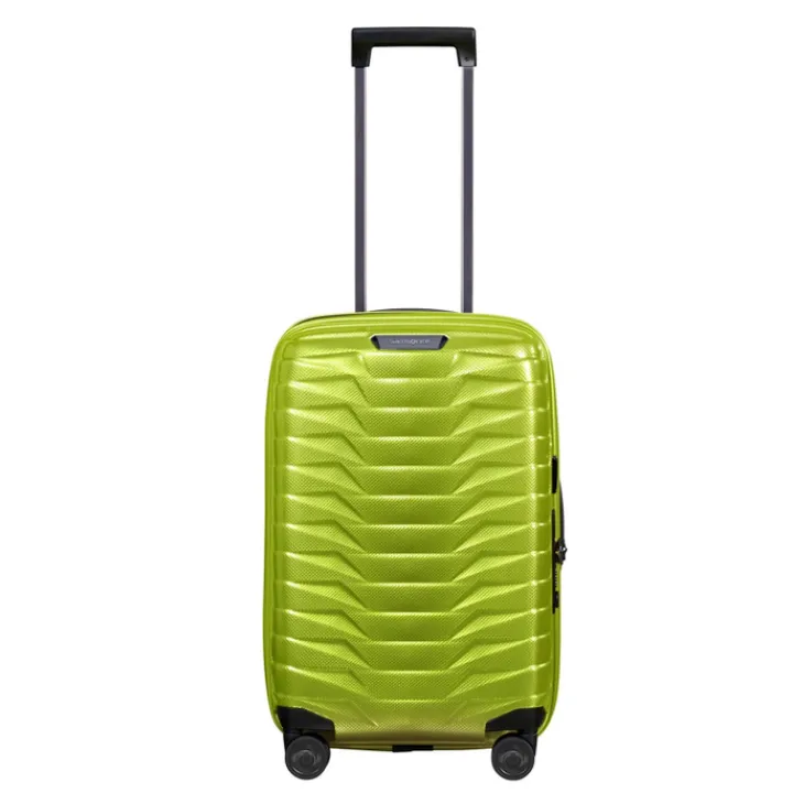 Transavia Trolleys|Klm Trolleys>Samsonite Proxis Spinner 55/35 Expandable lime