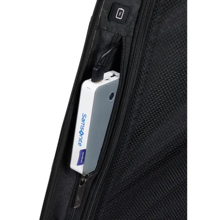 Transavia Trolleys|Ryanair Trolleys>Samsonite Proxis Spinner 55/20 Expandable flame