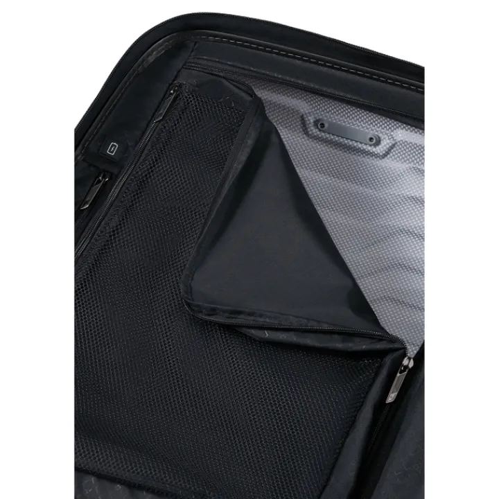 Transavia Trolleys|Ryanair Trolleys>Samsonite Proxis Spinner 55/20 Expandable flame