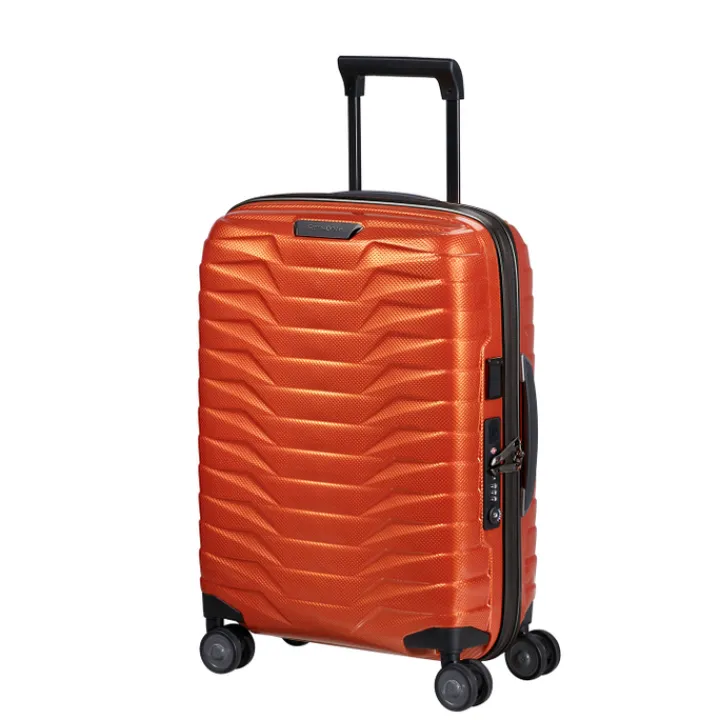 Transavia Trolleys|Ryanair Trolleys>Samsonite Proxis Spinner 55/20 Expandable flame