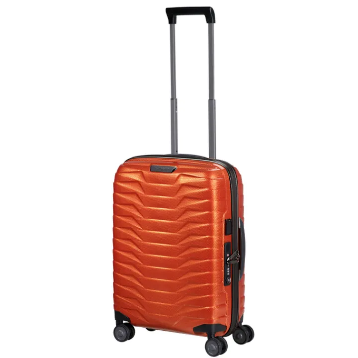Transavia Trolleys|Ryanair Trolleys>Samsonite Proxis Spinner 55/20 Expandable flame