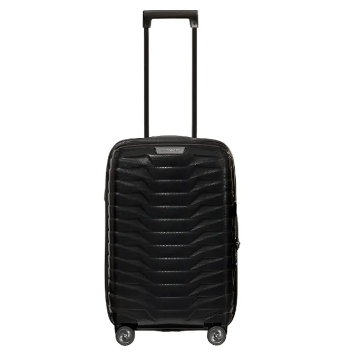 Transavia Trolleys|Klm Trolleys>Samsonite Proxis Spinner 55/35 Expandable black