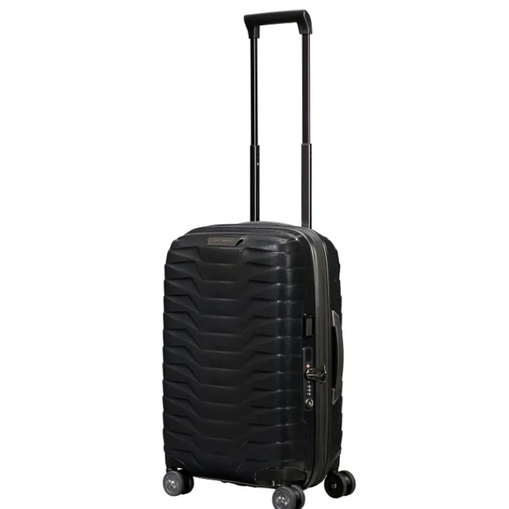 Transavia Trolleys|Klm Trolleys>Samsonite Proxis Spinner 55/35 Expandable black
