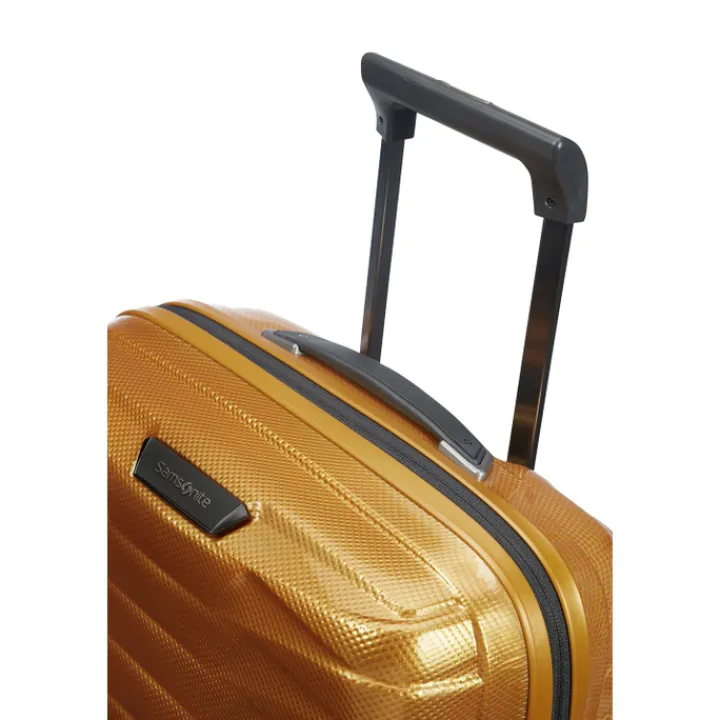 Transavia Trolleys|Ryanair Trolleys>Samsonite Proxis Spinner 55 Expandable honey gold
