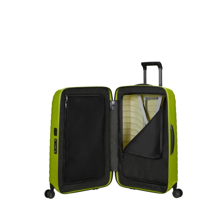 Reistrolleys|Reiskoffers>Samsonite Proxis Spinner 69 lime