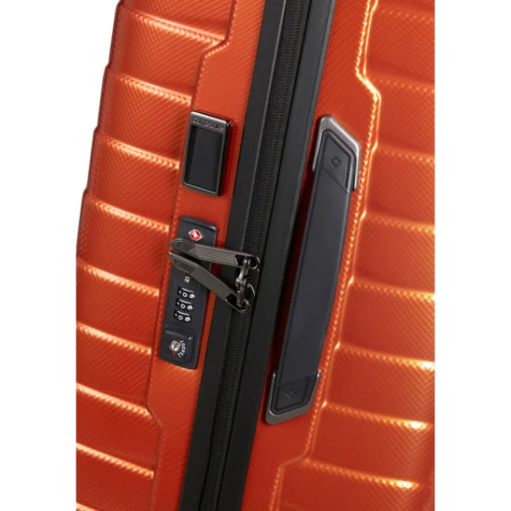 Reistrolleys|Reiskoffers>Samsonite Proxis Spinner 69/25 flame