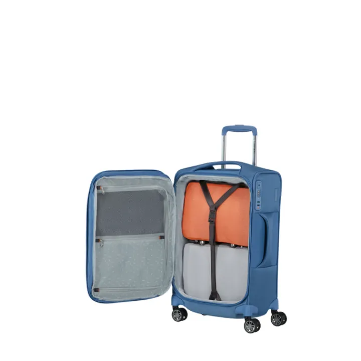 Handbagage Trolleys|Reistrolleys>Samsonite Re-Lite Sp. 55/20 Exp Length 35Cm capri blue