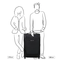 Reistrolleys|Reiskoffers>Samsonite Re-Lite Spinner 83/31 Expandable black