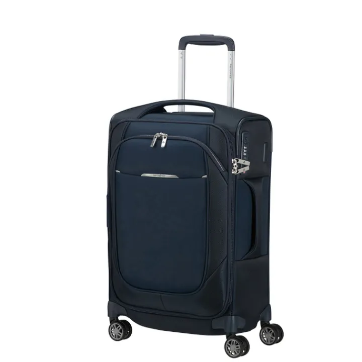Handbagage Trolleys|Laptop Trolleys>Samsonite Re-Lite Spinner 55/20 Expandable Length 35Cm midnight blue