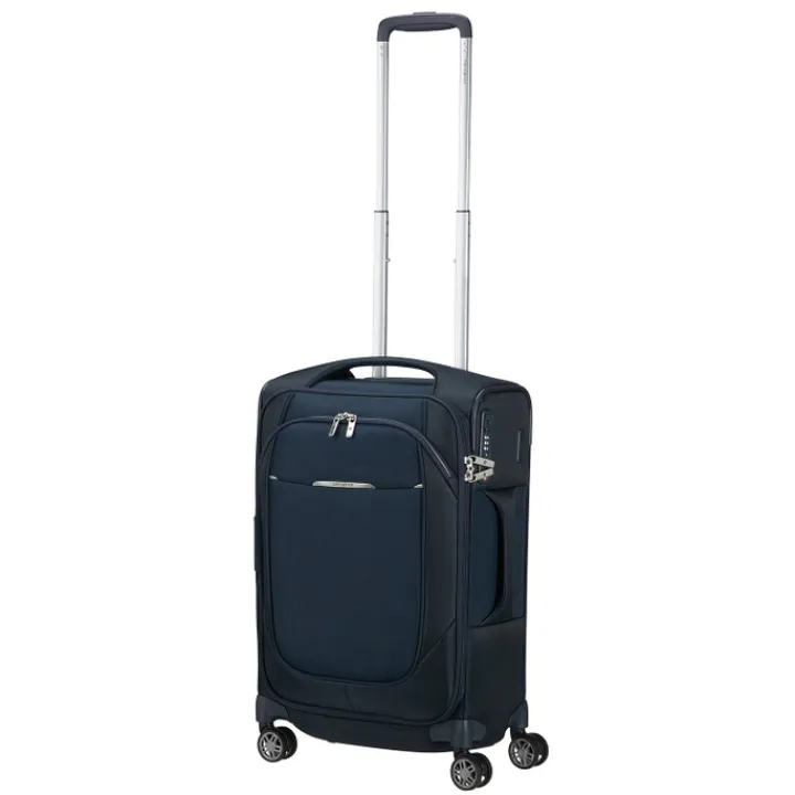 Handbagage Trolleys|Laptop Trolleys>Samsonite Re-Lite Spinner 55/20 Expandable Length 35Cm midnight blue