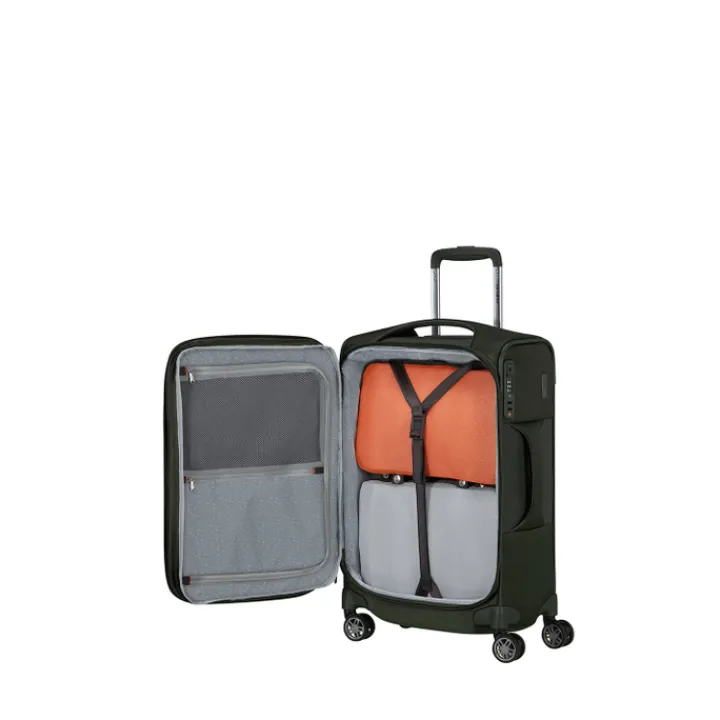 Handbagage Trolleys|Laptop Trolleys>Samsonite Re-Lite Spinner 55/20 Expandable Length 35Cm climbing ivy
