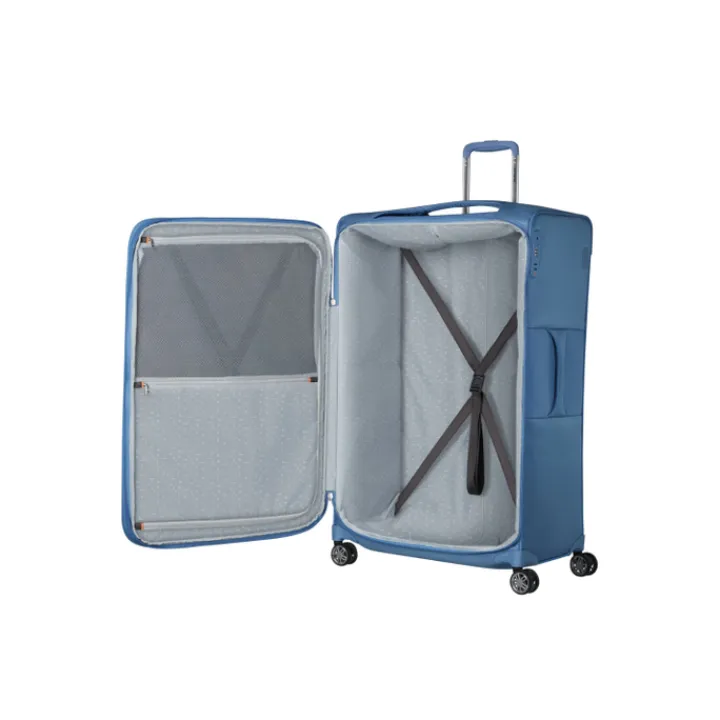 Reistrolleys|Reiskoffers>Samsonite Re-Lite Spinner 83/31 Exp capri blue