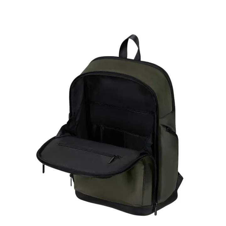 Kleine Rugzakken|Heren Rugzakken>Samsonite Relyon Backpack M 15.6" green