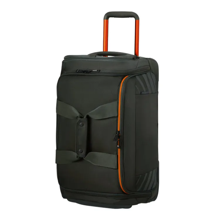 Handbagage Reistassen|Heren Reistassen>Samsonite Respark Duffle/Wheels 55 forest green/orange