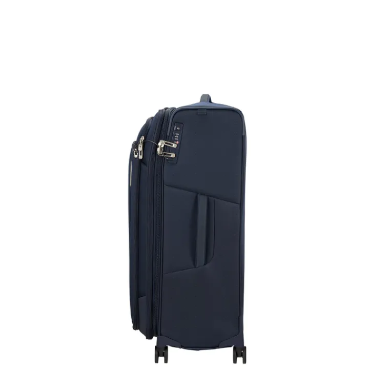 Reistrolleys|Reiskoffers>Samsonite Respark Spinner 79 Expandable midnight blue