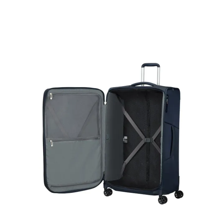 Reistrolleys|Reiskoffers>Samsonite Respark Spinner 79 Expandable midnight blue