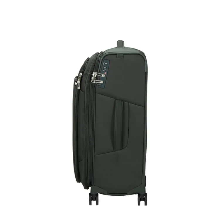 Reistrolleys|Reiskoffers>Samsonite Respark Spinner 67 Expandable forest green