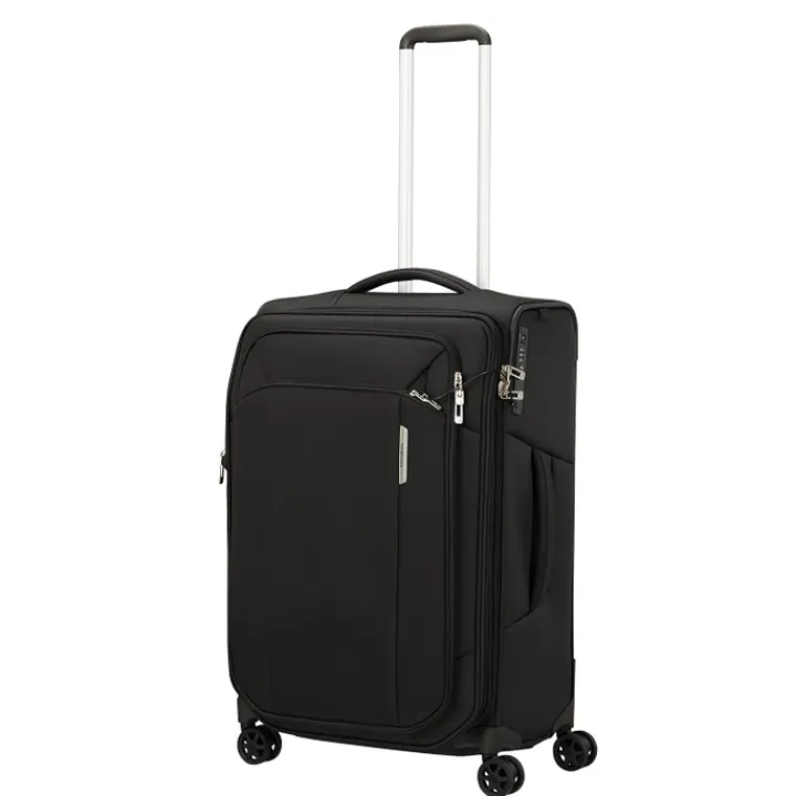 Reistrolleys|Reiskoffers>Samsonite Respark Spinner 67 Expandable ozone black