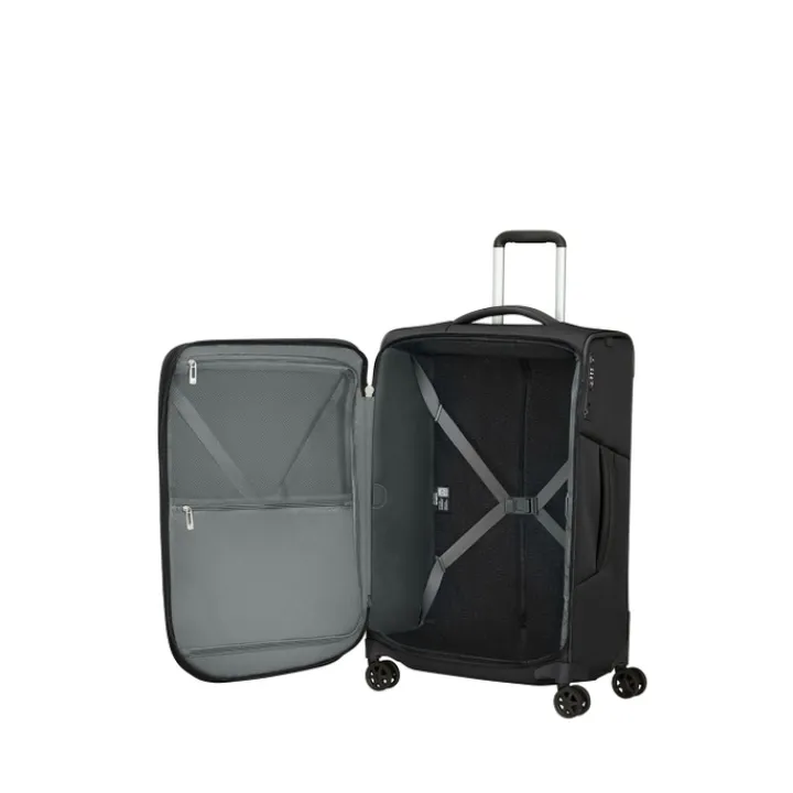 Reistrolleys|Reiskoffers>Samsonite Respark Spinner 67 Expandable ozone black