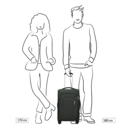 Handbagage Koffers>Samsonite Respark Spinner 55/35 Expandable midnight blue