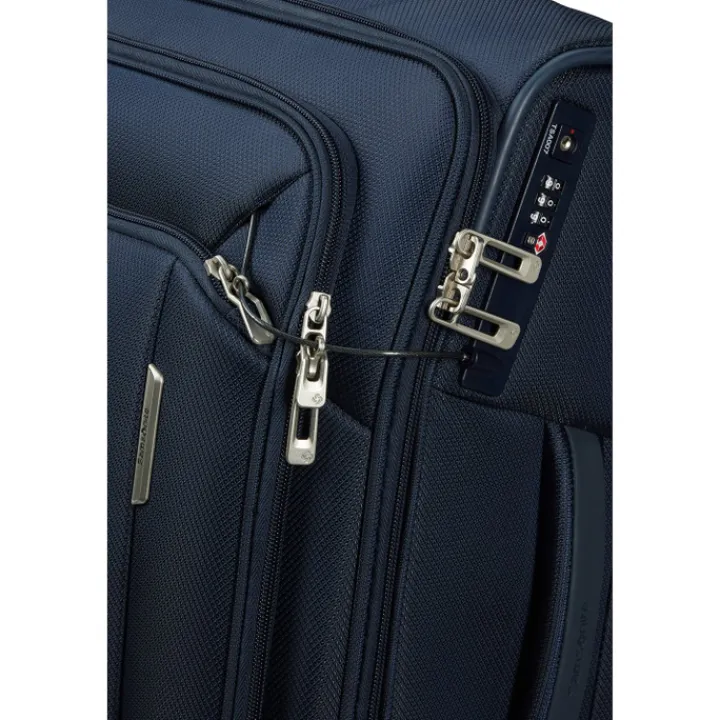 Handbagage Koffers>Samsonite Respark Spinner 55/35 Expandable midnight blue