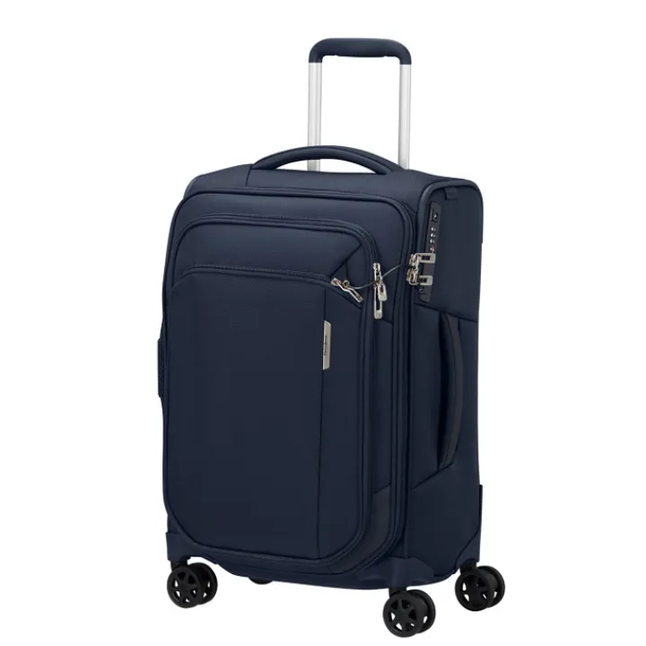Handbagage Koffers>Samsonite Respark Spinner 55/35 Expandable midnight blue