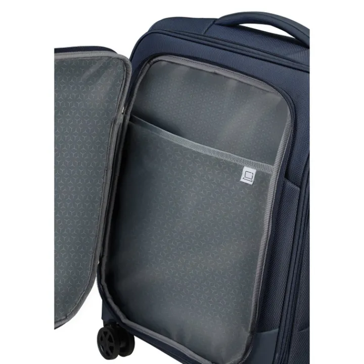 Handbagage Koffers>Samsonite Respark Spinner 55/35 Expandable midnight blue