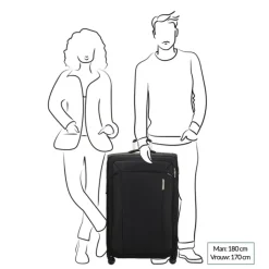 Reistrolleys|Reiskoffers>Samsonite Respark Spinner 82 Expandable ozone black
