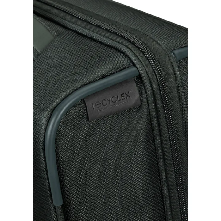 Transavia Trolleys|Handbagage Trolleys>Samsonite Respark Spinner 55 Exp DF forest green