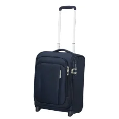 Transavia Trolleys|Handbagage Trolleys>Samsonite Respark Upright 45 Underseater midnight blue