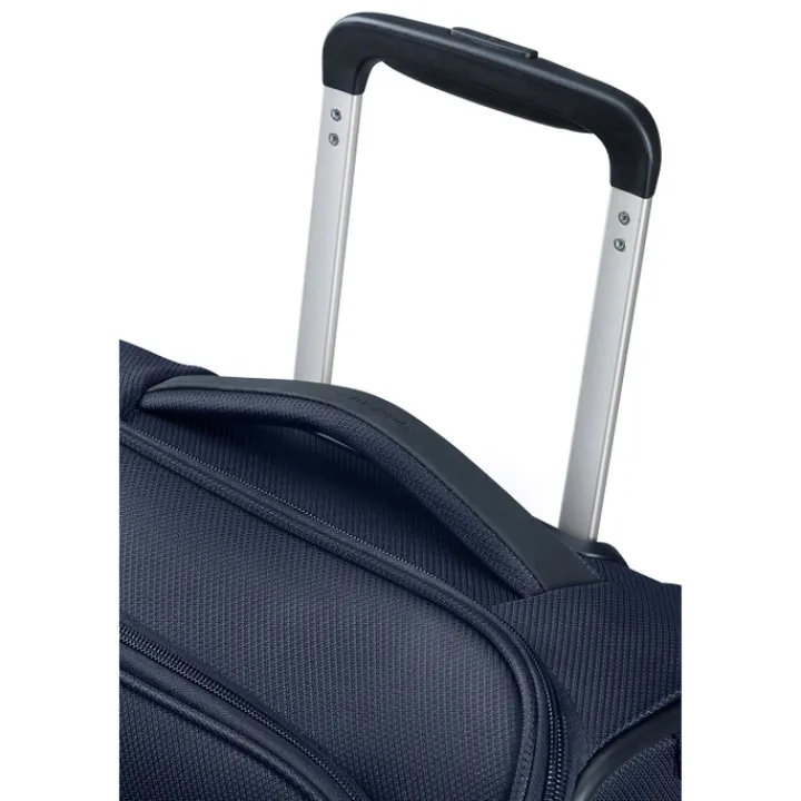 Transavia Trolleys|Handbagage Trolleys>Samsonite Respark Upright 45 Underseater midnight blue