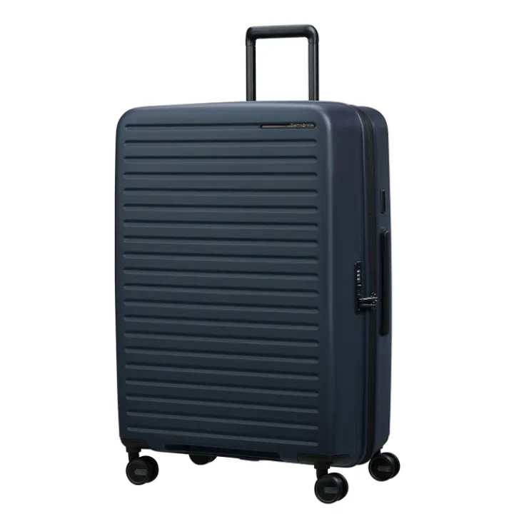 Reistrolleys|Harde Koffers>Samsonite Restackd Spinner 75 EXP midnight