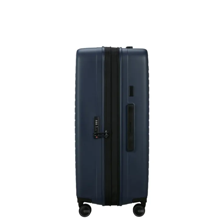 Reistrolleys|Harde Koffers>Samsonite Restackd Spinner 75 EXP midnight