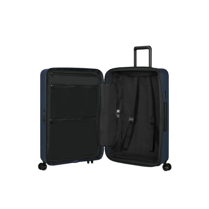 Reistrolleys|Harde Koffers>Samsonite Restackd Spinner 75 EXP midnight