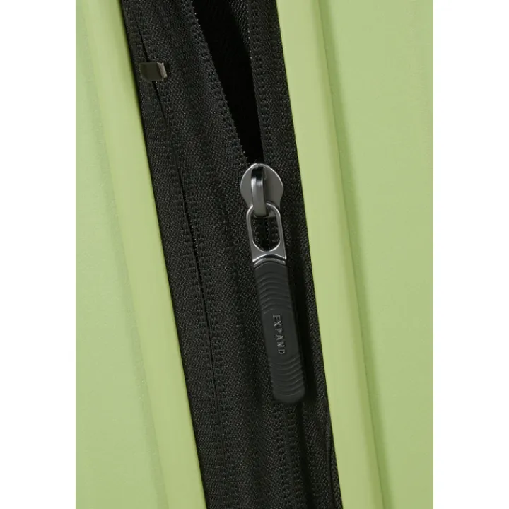Transavia Trolleys|Handbagage Trolleys>Samsonite Restackd Spinner 55/20 Expandable Easy Access wasabi