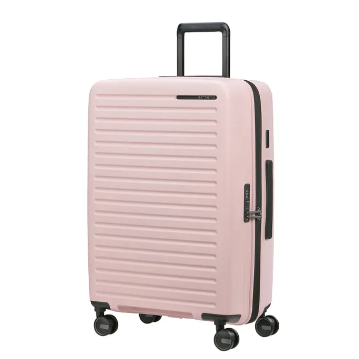 Reistrolleys|Reiskoffers>Samsonite Restackd Spinner 68 EXP rose