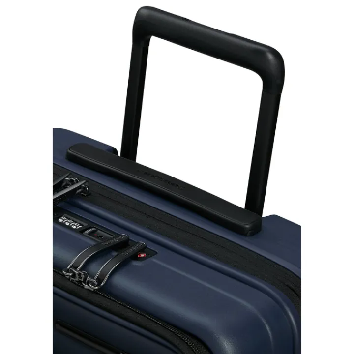 Transavia Trolleys|Handbagage Trolleys>Samsonite Restackd Spinner 55 EXP Easy Acces midnight