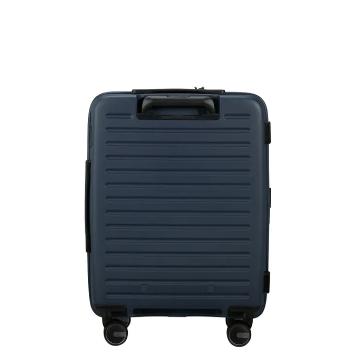 Transavia Trolleys|Handbagage Trolleys>Samsonite Restackd Spinner 55 EXP Easy Acces midnight