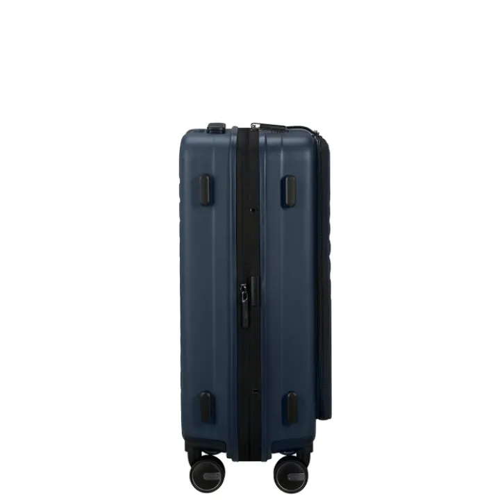 Transavia Trolleys|Handbagage Trolleys>Samsonite Restackd Spinner 55 EXP Easy Acces midnight