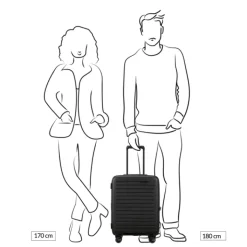 Transavia Trolleys|Ryanair Trolleys>Samsonite Restackd Spinner 55 EXP rose