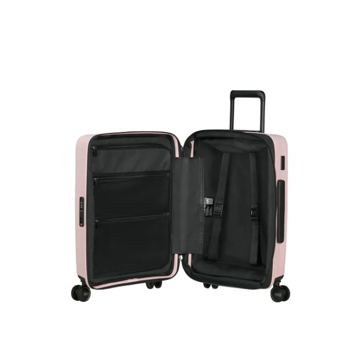 Transavia Trolleys|Ryanair Trolleys>Samsonite Restackd Spinner 55 EXP rose