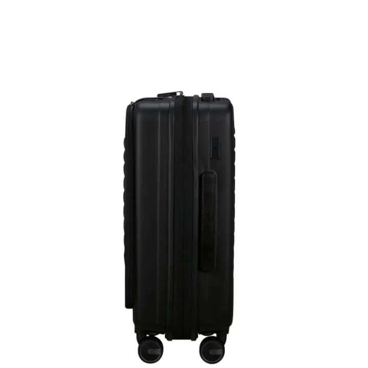 Transavia Trolleys|Handbagage Trolleys>Samsonite Restackd Spinner 55 EXP Easy Acces black