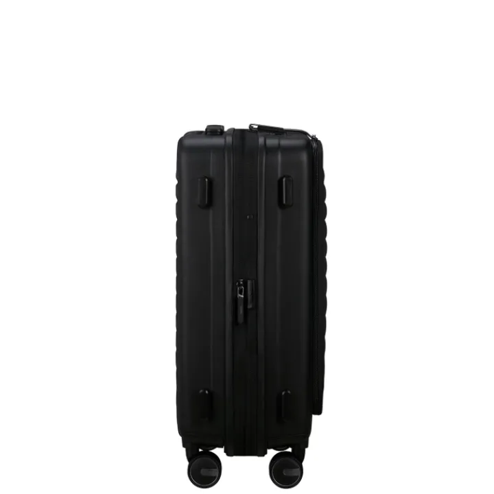 Transavia Trolleys|Handbagage Trolleys>Samsonite Restackd Spinner 55 EXP Easy Acces black