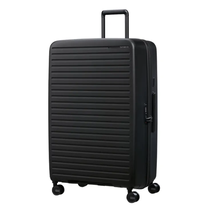 Reistrolleys|Reiskoffers>Samsonite Restackd Spinner 81 EXP black