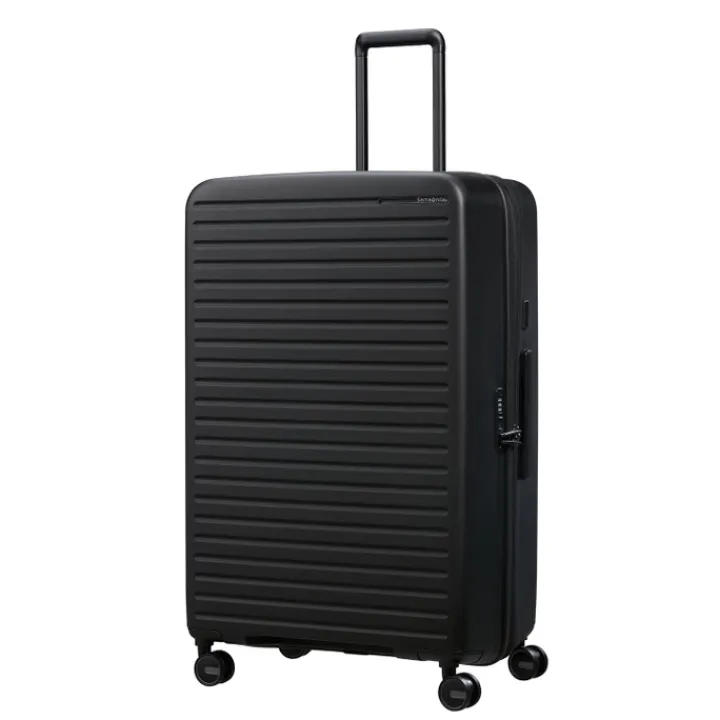 Reistrolleys|Reiskoffers>Samsonite Restackd Spinner 81 EXP black