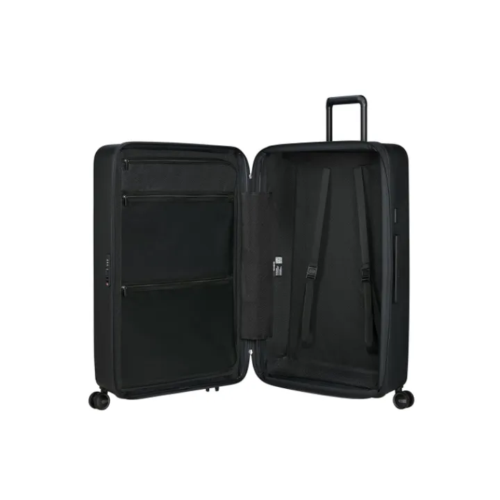 Reistrolleys|Reiskoffers>Samsonite Restackd Spinner 81 EXP black