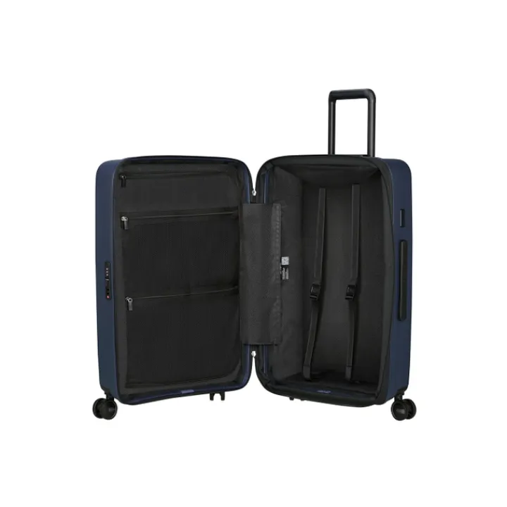 Reistrolleys|Reiskoffers>Samsonite Restackd Spinner 68 EXP midnight