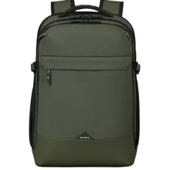 Kleine Reistassen|Handbagage Reistassen>Samsonite Roadseeker Laptop Backpack L Expandable dark olive