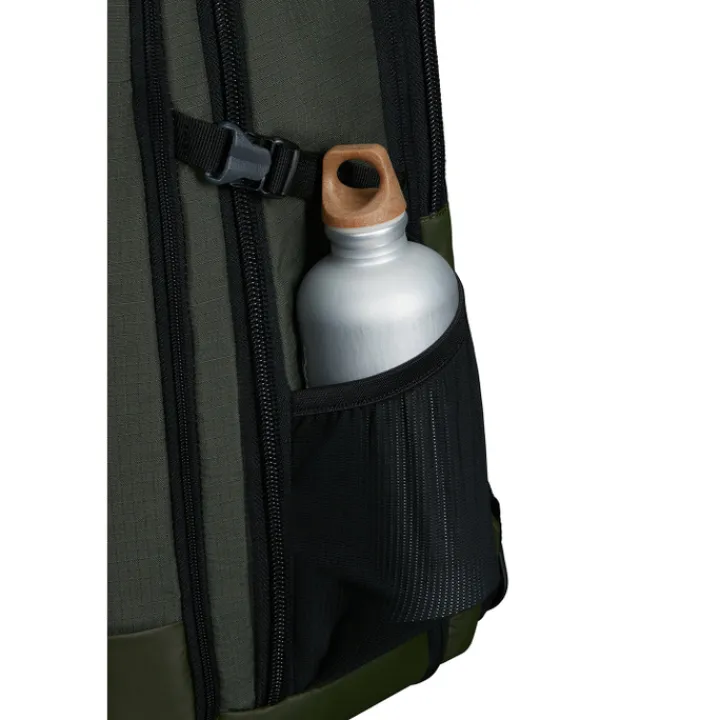 Kleine Reistassen|Handbagage Reistassen>Samsonite Roadseeker Laptop Backpack L Expandable dark olive