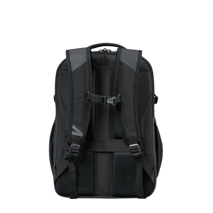 Kleine Reistassen|Handbagage Reistassen>Samsonite Roadseeker Laptop Backpack L Expandable deep black